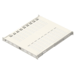 ATEN Adjustable Vented Rack Shelft (D: 550mm X 19"), White