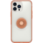 OtterBox Otter+Pop Symmetry Clear mobile phone case 17 cm (6.7") Cover Orange, Transparent