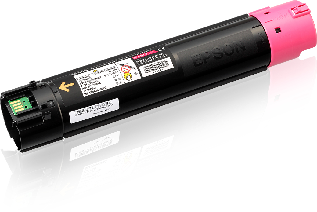 Epson C13S050657/0657 Toner-kit magenta high-capacity, 13.7K pages for Epson Workforce AL-C 500