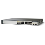 Cisco Catalyst C3750V224PSS, Refurbished Managed L2/L3 Fast Ethernet (10/100) Power over Ethernet (PoE) 1U Grey