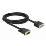 DeLOCK Cable DVI 12+5 male to VGA female 2 m