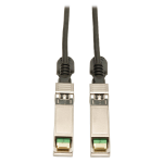 Tripp Lite N280-01M-BK InfiniBand/fibre optic cable 39.4" (1 m) SFP+ Black