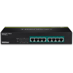 Trendnet TPE-TG81g Unmanaged Gigabit Ethernet (10/100/1000) Power over Ethernet (PoE) Black