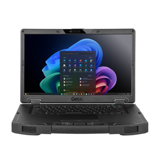 Getac S510AD Copilot+ PC AMD Ryzen™ AI 5 340 Laptop 39.6 cm (15.6") Full HD 16 GB DDR-SDRAM 256 GB SSD Wi-Fi 7 (802.11be) Windows 11 Pro Black