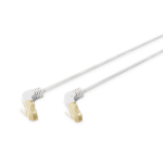 Digitus CAT 6A S/FTP patch cord, 90° angled plug