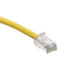 Leviton 6AS10-25Y networking cable Yellow 299.2" (7.6 m) Cat6a U/UTP (UTP)