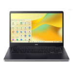 Acer Chromebook C936-C1DM Intel® N N100 14" Full HD 8 GB LPDDR5-SDRAM 64 GB Flash Wi-Fi 6E (802.11ax) ChromeOS Black