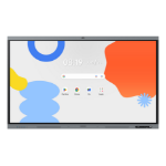 Samsung LH65WAFPLGC interactive whiteboard 165.1 cm (65") 3840 x 2160 pixels Touchscreen Black, Grey