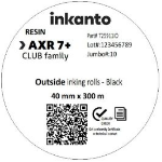 Armor Thermal transfer ribbons, Inkanto, AXR 7+, Resin, 40mm, 300 m, Out, Black