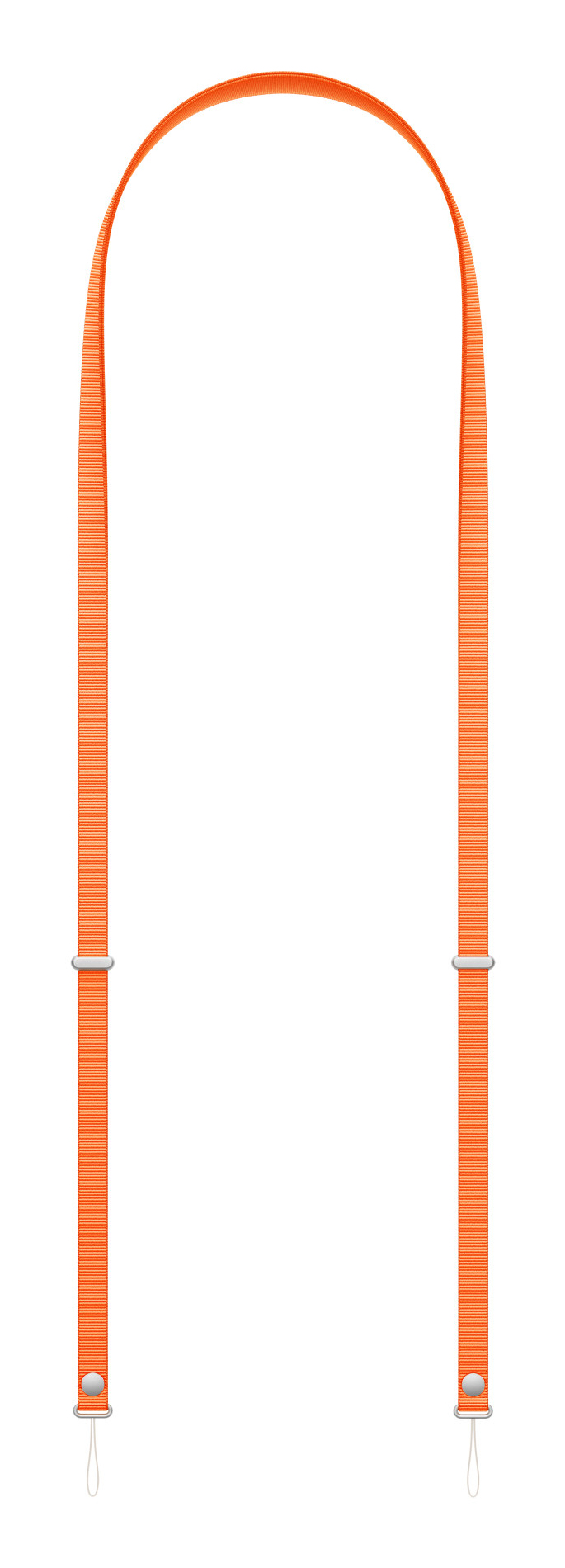 Apple Crossbody Strap - Orange