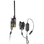 Brodit 730024 houder Passieve houder Tweewegsradio Zwart