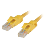 C2G Cat6, 2ft. networking cable Yellow 24" (0.61 m) U/UTP (UTP)