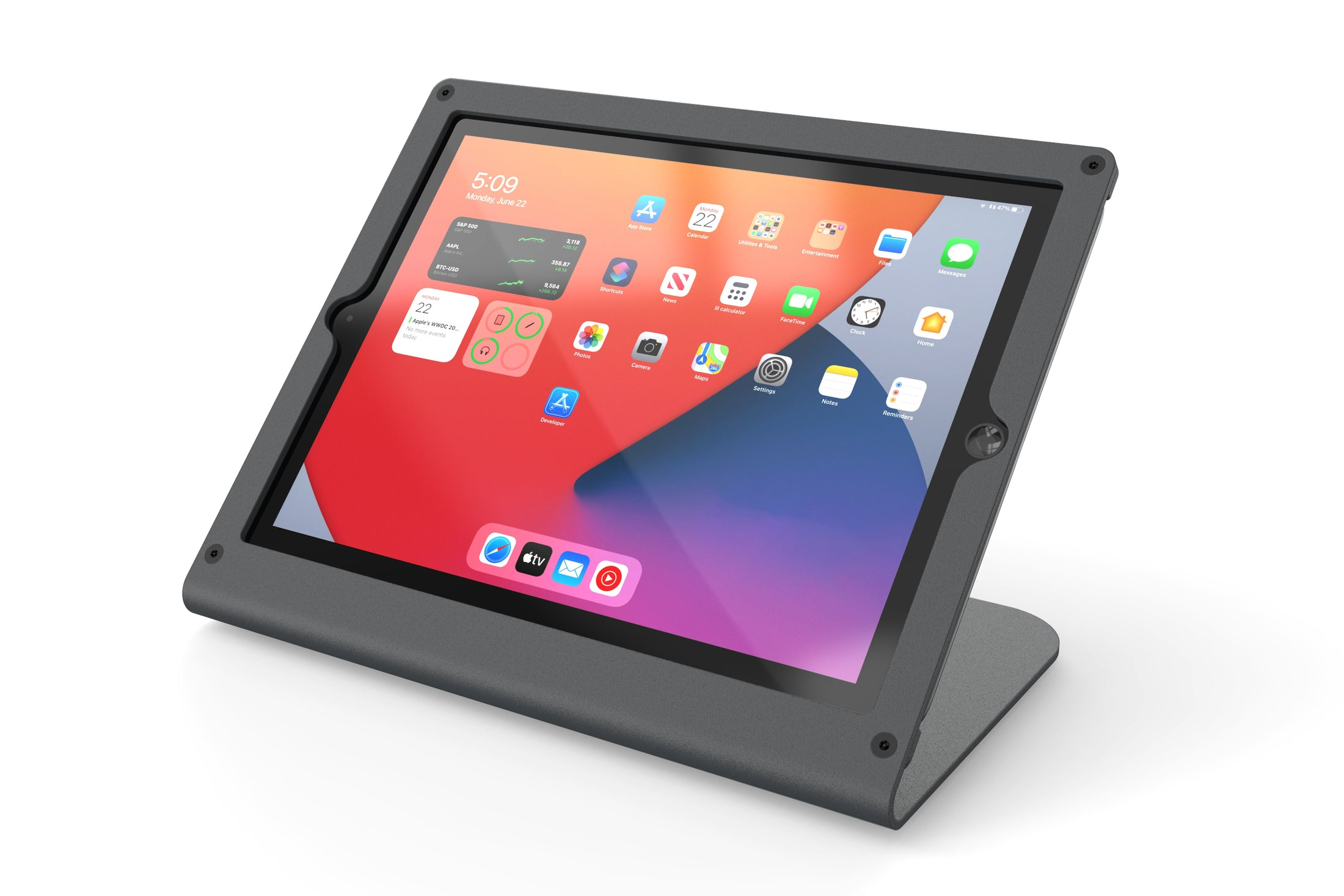 Image of Heckler Design H600X-BG holder Passive holder Tablet/UMPC Black, Grey