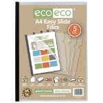 Eco Eco A4 50% Recycled Bag 5 Easy Slide Files - Single