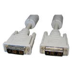 Cables Direct 5m DVI-D m/m DVI cable Beige
