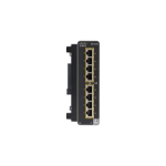 Cisco IEM-3300-8P= network switch Managed L2 Gigabit Ethernet (10/100/1000) Power over Ethernet (PoE) Black