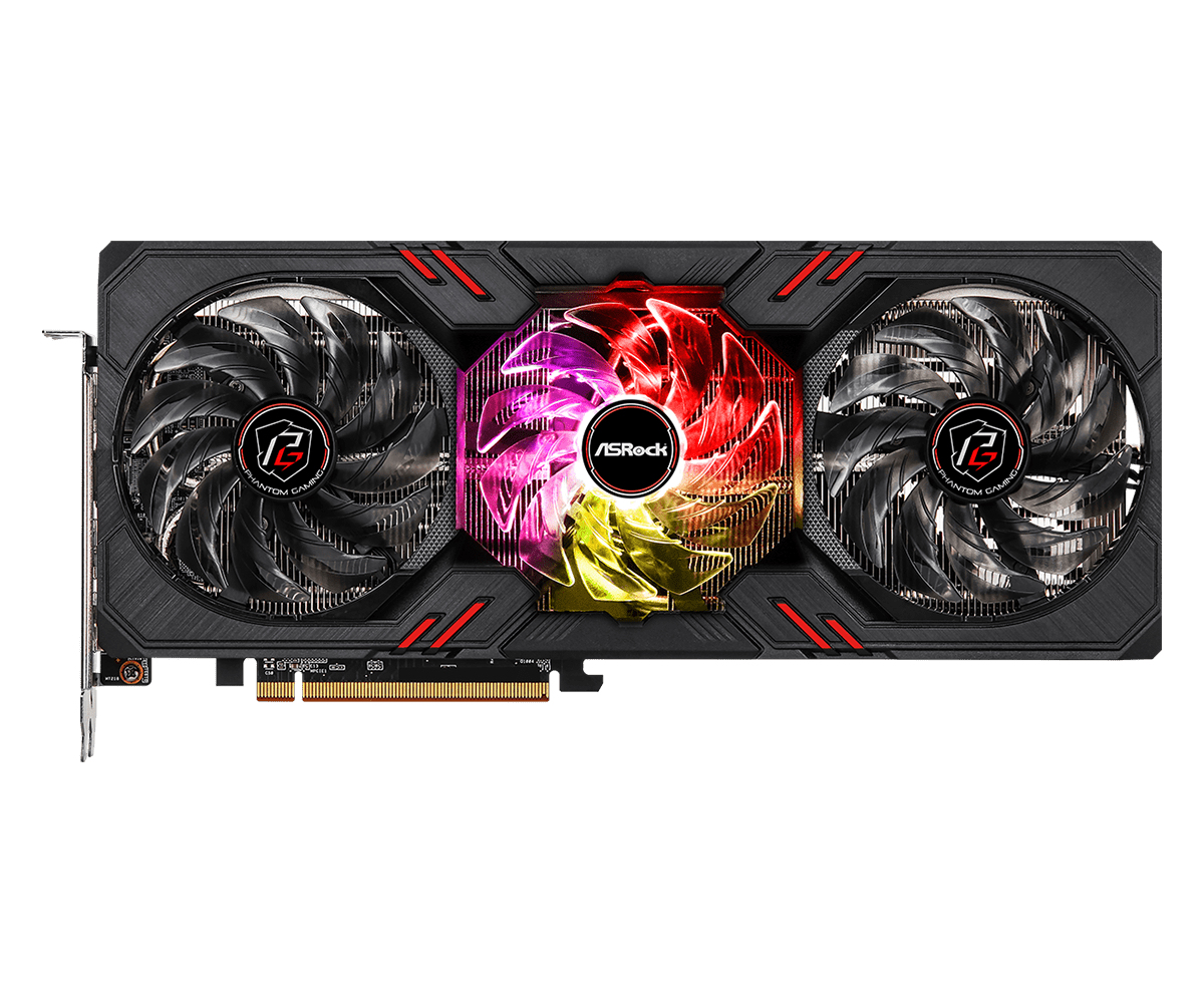Image of Asrock 90-GA4BZZ-00UANF graphics card AMD Radeon RX 7600 8 GB GDDR6