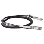 Hewlett Packard Enterprise JG081CR fibre optic cable 5 m SFP+ Aluminium, Black