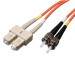 Tripp Lite N304-05M InfiniBand/fibre optic cable 196.9" (5 m) 2x ST 2x SC OFNR Orange