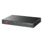 Mercusys MS110GMP network switch Gigabit Ethernet (10/100/1000) Power over Ethernet (PoE) Black