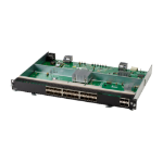 HPE Aruba Networking CX 6400 24-port SFP+ and 4-port SFP56 v2 Module