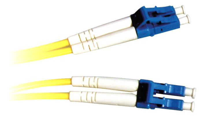 Image of Lanview LVO231407 fibre optic cable 2 m 2x LC OS2 Yellow
