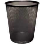 Q-CONNECT KF00871 waste container Round Black