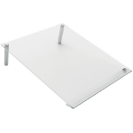 Nobo Transparent Acrylic Mini Whiteboard Slanted Desktop Writing Pad A4