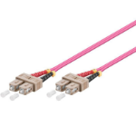 Microconnect FIB2220005-4 InfiniBand en Glasvezelkabel 0,5 m SC Violet
