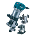 Makita RT0700CX2J router/trimmer Black, Cyan, Metallic 710 W