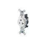 Leviton 5801-W socket-outlet NEMA 5-20R White