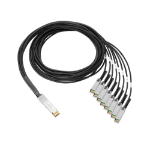 HPE Aruba Networking 400G QSFP-DD to 8x SFP56 2m Direct Attach Cable InfiniBand en Glasvezelkabel