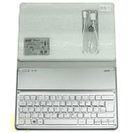 Acer NK.BTH13.00A mobile device keyboard Silver Bluetooth AZERTY French