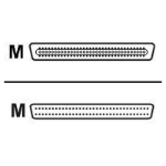 HPE 2.5m VHDTS68/HDTS68 M/M Multi SCSI Cable networking cable