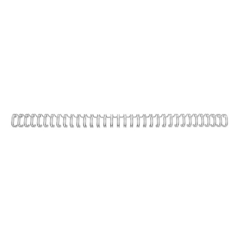 Image of GBC WireBind Binding Wires 3:1 No9 14mm A4 Silver (100)
