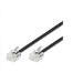 Microconnect RJ11 6P/4C, 2m Black