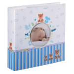 Hama Tim photo album Blue, White 200 sheets 10 x 15