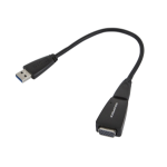 Monoprice 12627 USB graphics adapter 1920 x 1080 pixels Black