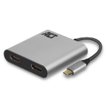 ACT AC7012 USB-C to HDMI dual monitor MST