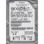 Western Digital Travelstar 5K80 interne harde schijf 80 GB 5400 RPM 8 MB 2.5" Parallel ATA