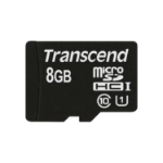Transcend microSDXC/SDHC Class 10 UHS-I 8GB with Adapter