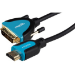 Maplin MAVHDV01-030 video cable adapter 3 m DVI-D HDMI Black, Blue