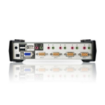 ATEN 4-Poorts PS/2-USB VGA/Geluid KVMP™ Schakelaar met OSD