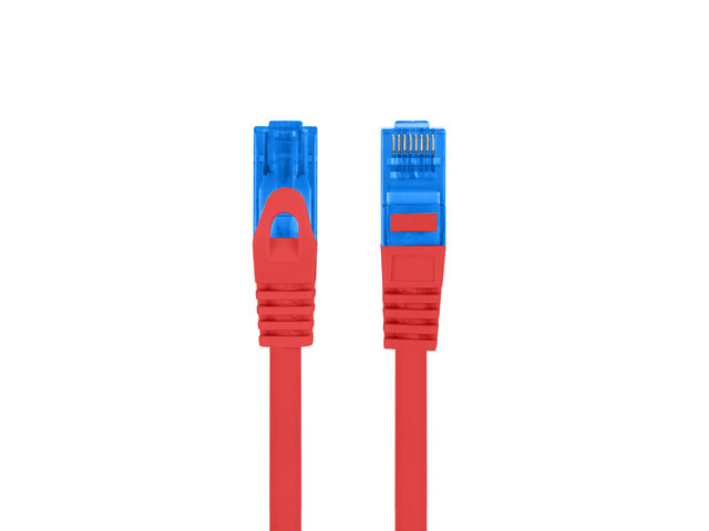 Lanberg PCF6A-10CC-0050-R networking cable Red 0.5 m Cat6a S/FTP (S-STP)