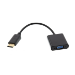 Axiom DPMVGAFK-AX video cable adapter VGA (D-Sub) DisplayPort Black