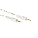 ACT 10 meter High quality audio aansluitkabel 1x 3.5mm stereo jack male - 1x 3.5mm stereo jack male