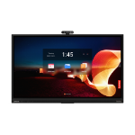 Lenovo T75 Digital signage flat panel 190.5 cm (75") LED Wi-Fi 400 cd/m² 4K Ultra HD Black Touchscreen Built-in processor Android 9