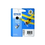 Epson C13T03814A10/T038 Ink cartridge black, 440 pages 10ml for Epson Stylus C 43