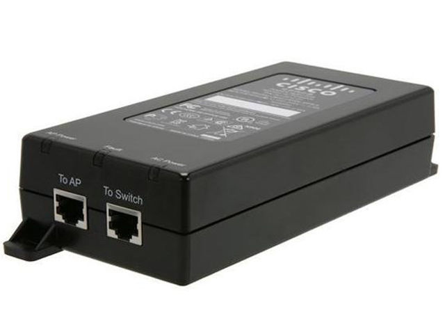 Image of Cisco AIR-PWRINJ6= PoE adapter Gigabit Ethernet