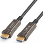 4XEM 4XFIBERHDMI15M8K HDMI cable 590.6" (15 m) HDMI Type A (Standard) Black